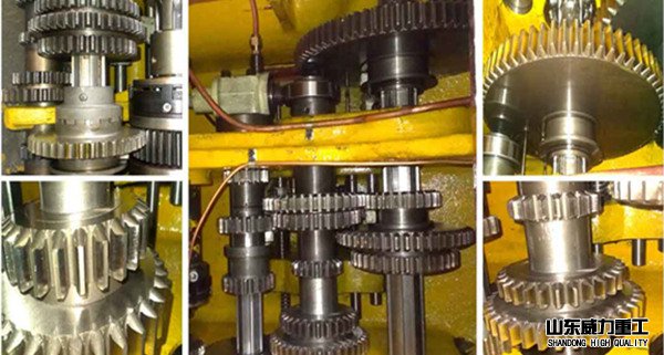 搖臂鉆床齒輪箱內(nèi)部細(xì)節(jié)圖